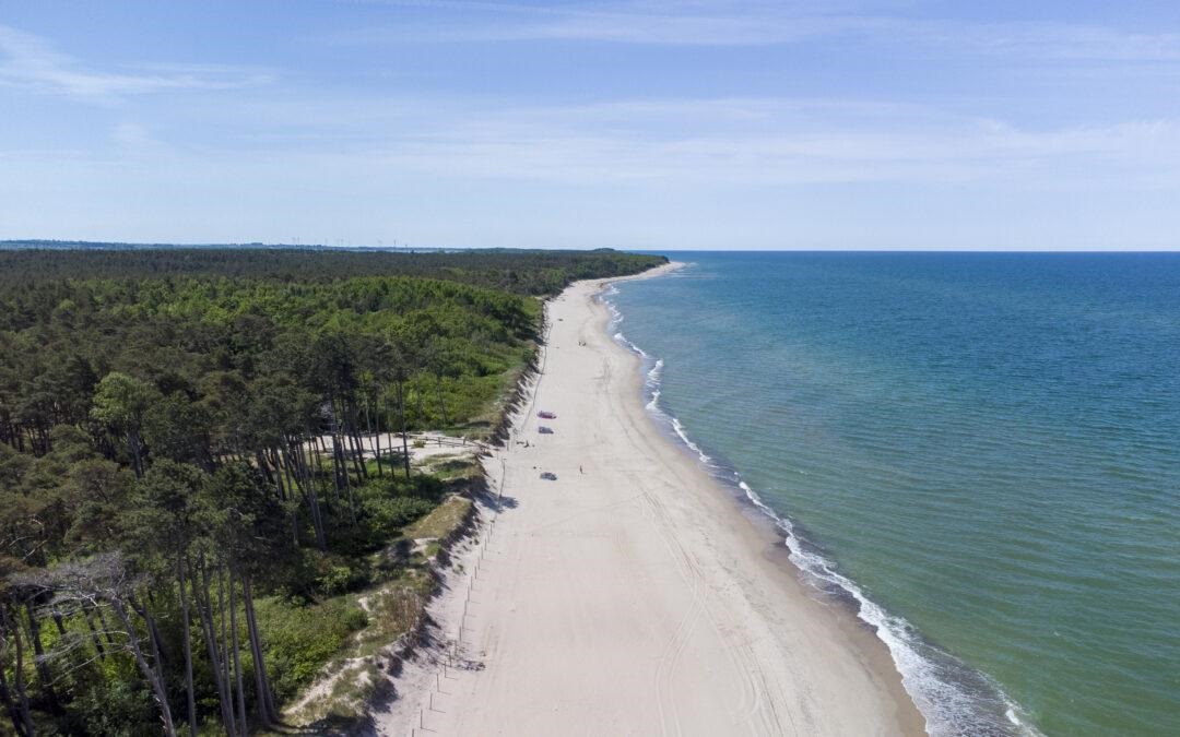 Plaża w Rusinowie